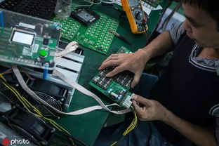 A modern ASIC mining rig, highlighting the efficient cooling system and high-density chip arrangement.